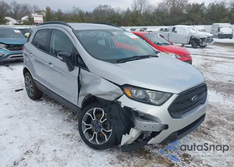 2019 Ford Ecosport Ses from USA, damaged, VIN MAJ6S3JL8KC267151